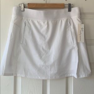 Nanette Lepore Play white sports skort